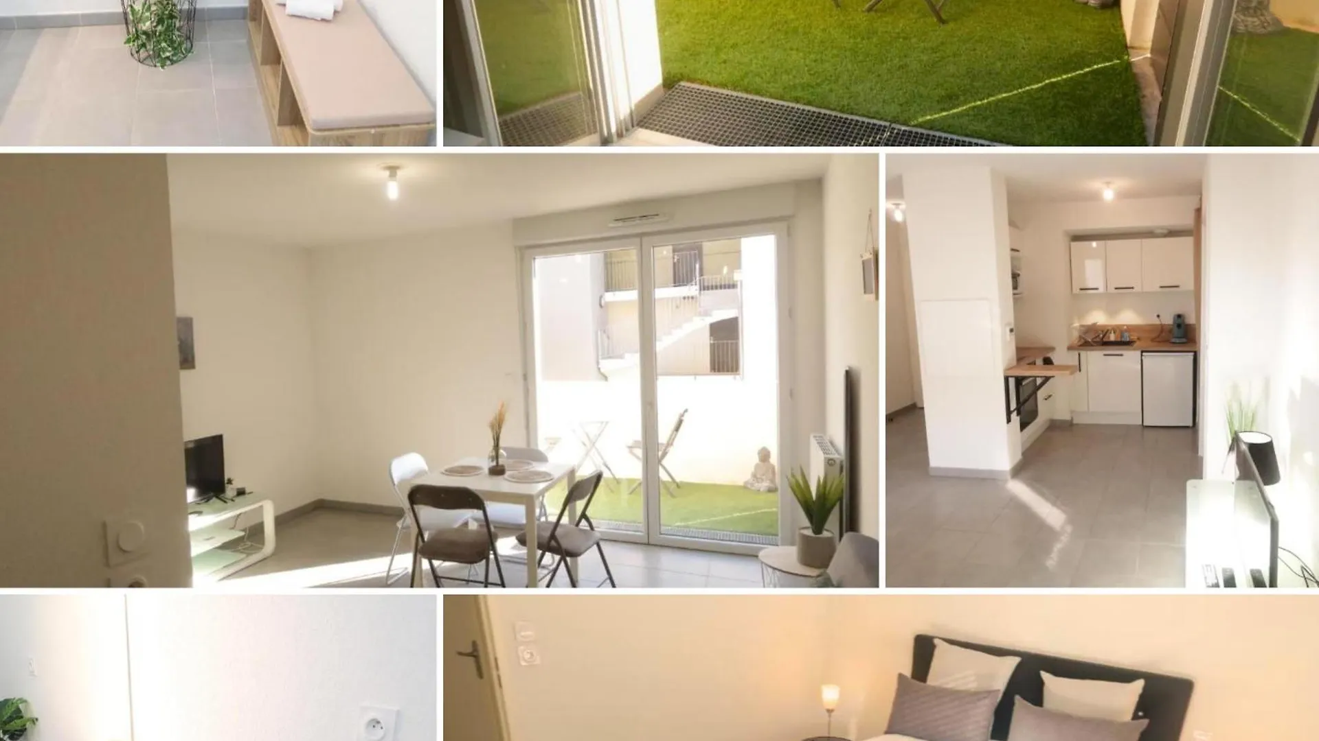 Logement Entier - Appartement T2 Confort - Toulouse - Balcon Amenage Lägenhet