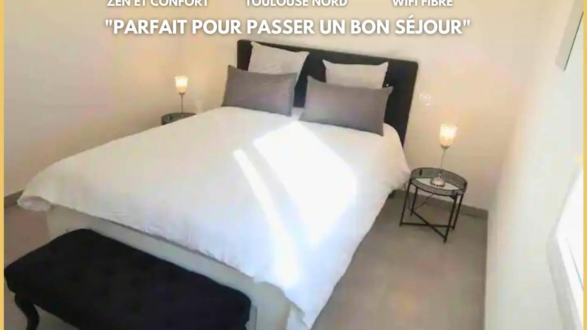 Logement Entier - Appartement T2 Confort - Toulouse - Balcon Amenage